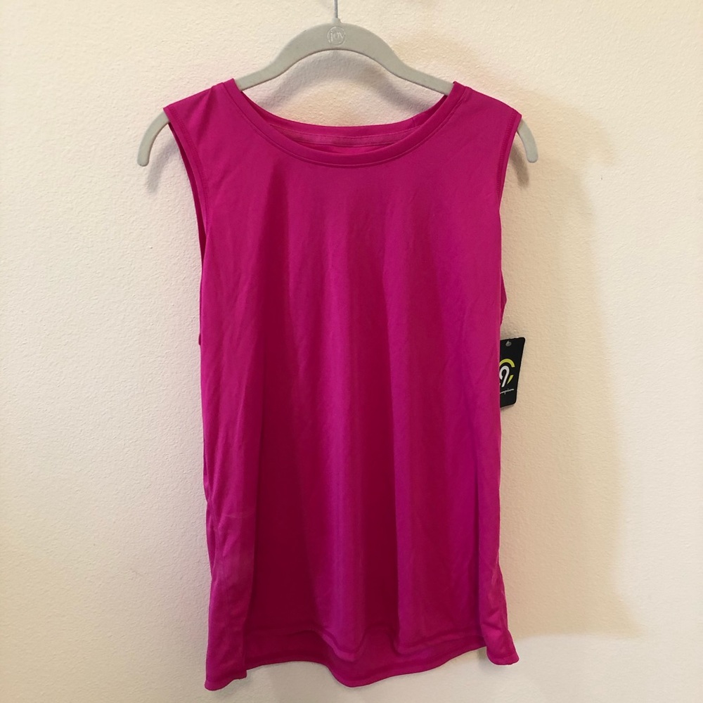 Champion hot pink sleeveless workout tank